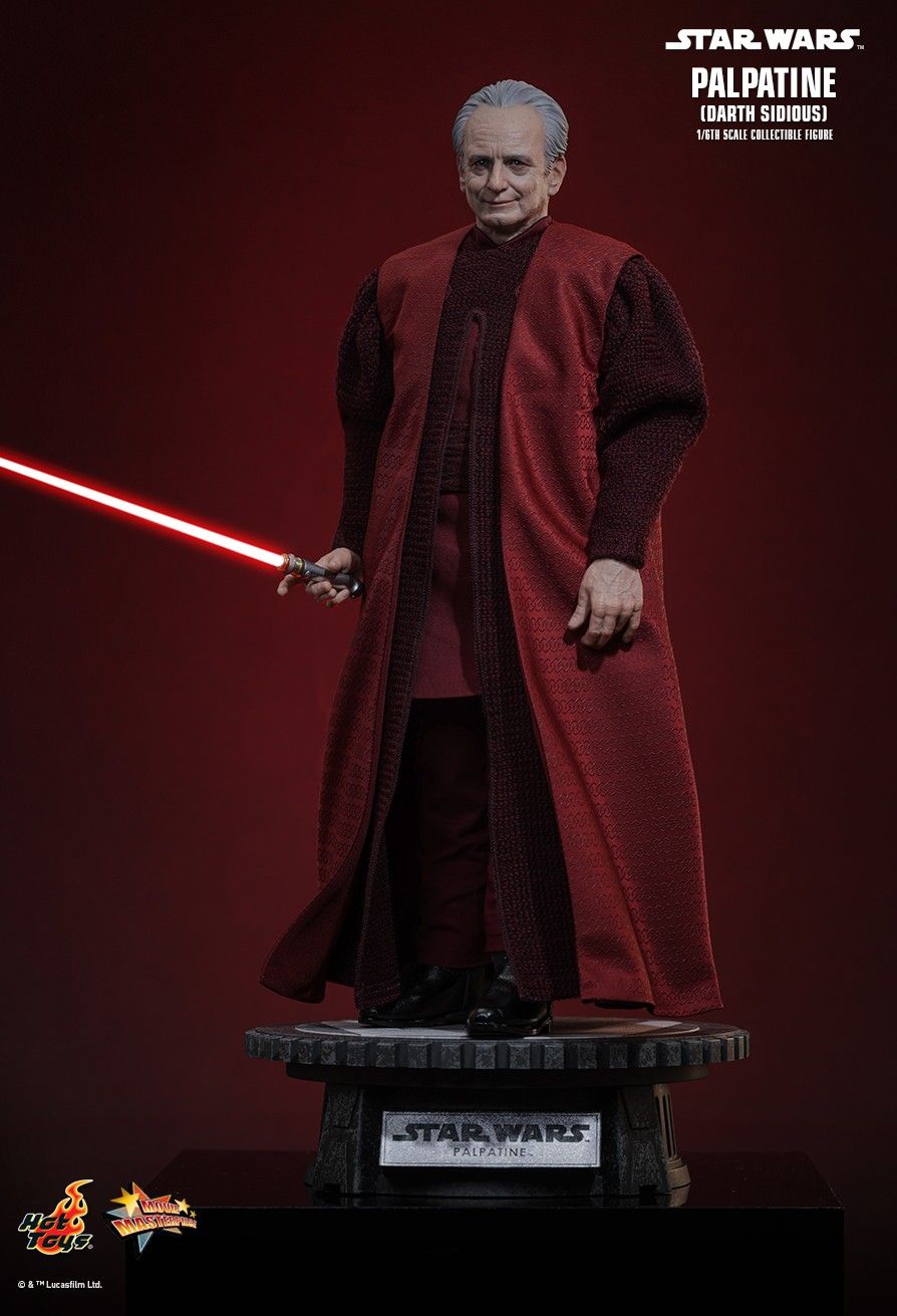 Star Wars: Episode III Revenge of the Sith Palpatine Darth Sidious MMS805 (Licensed) Action Figure-Hottoys Pre-sale-KWII-GK
