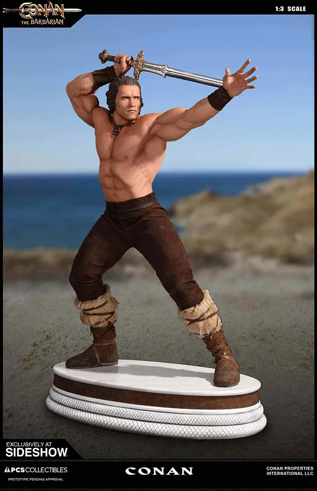 In stock-Sideshow Collectibles & PCS Collectibles - Conan the Barbarian (Licensed)  Statue (GK)