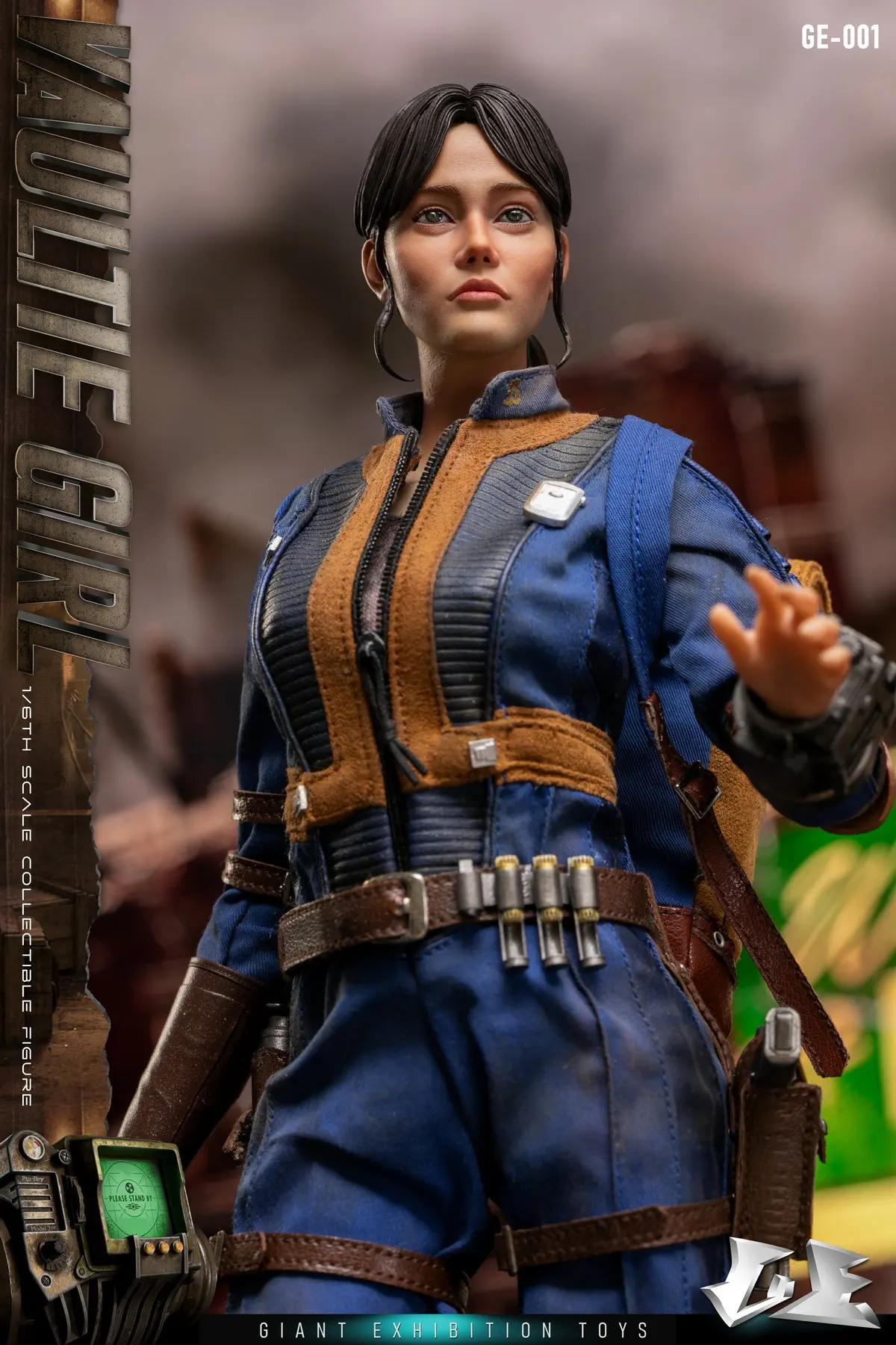 In stock-Giant exhibition toys - 1/6 Collectible Vaultie Girl Action Figure GE-001