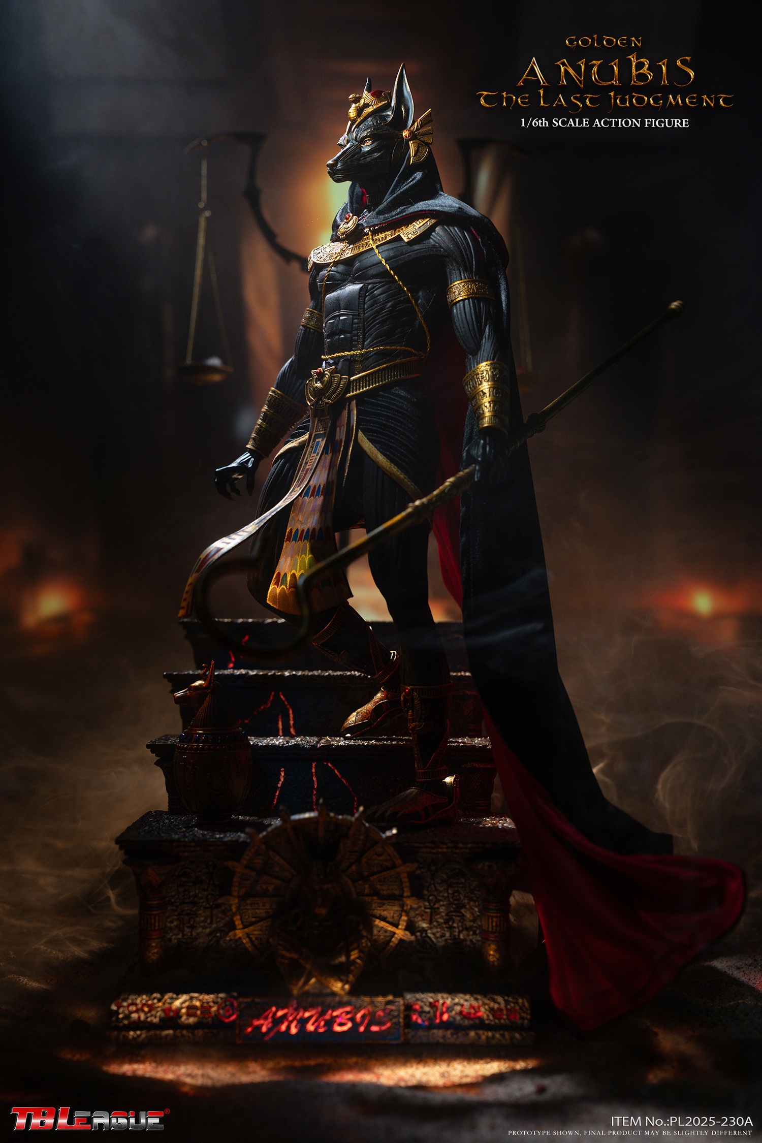 The Last Judgment Anubis 1/6 Scale Action Figure PL2025-230A PL2025-230B (Licensed) Statue(GK)-TBLeague -KWII-GK