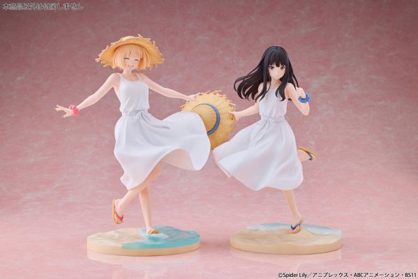 Lycoris Recoil Chisato Nishikigi & Takina Inoue White Dress Ver. (Licensed)Statue(GK)-Bell Fine 