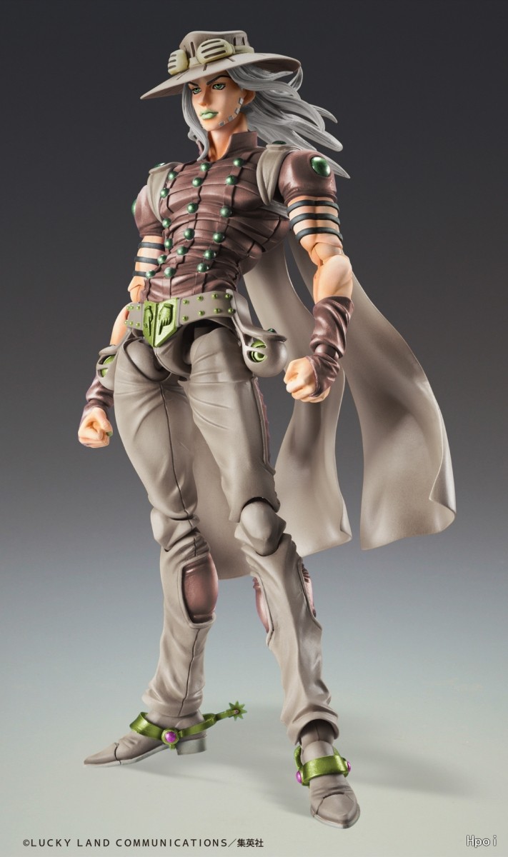 Jojo no Kimyou na Bouken Steel Ball Run Gyro Zeppeli Super Action Statue (Licensed)-MEDICOS-E Pre-sale-KWII-GK