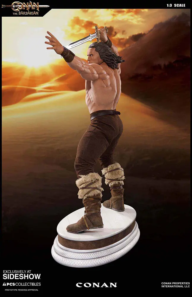 In stock-Sideshow Collectibles & PCS Collectibles - Conan the Barbarian (Licensed)  Statue (GK)