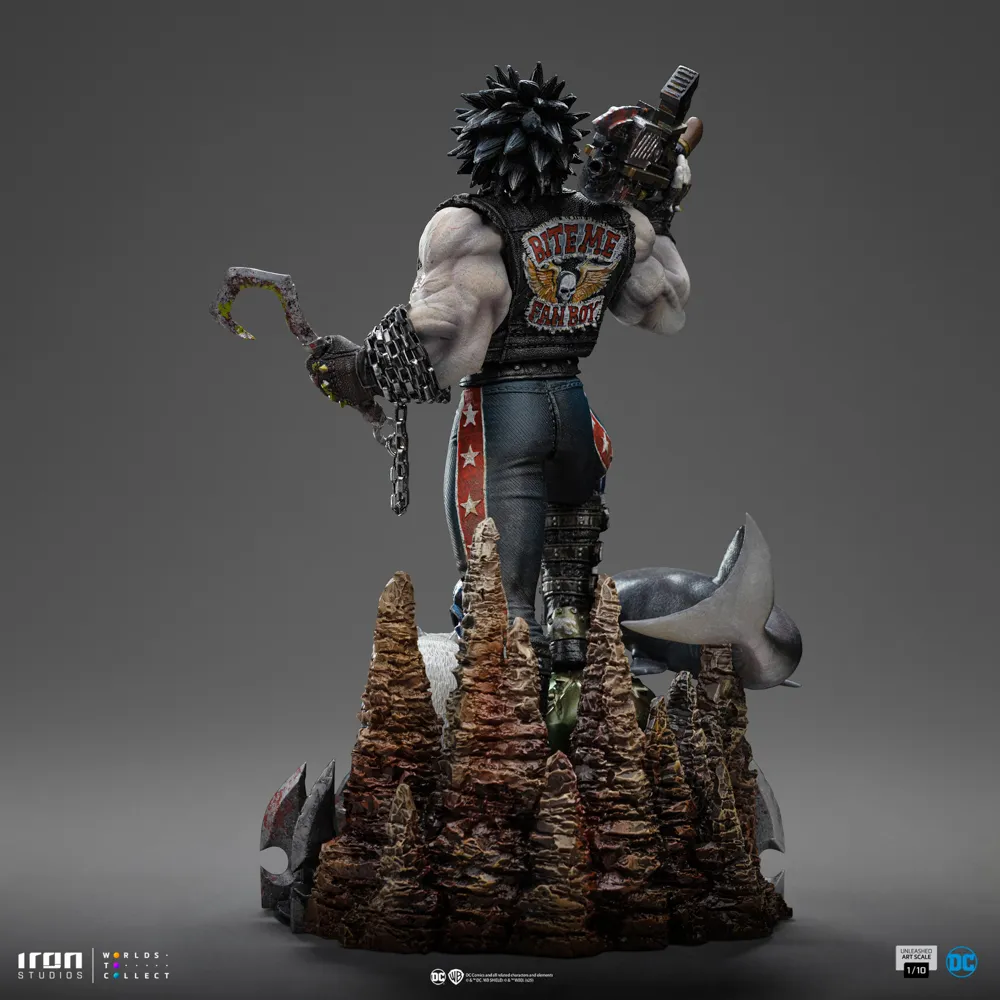 DC Comics Art Scale 1/10 Lobo Unleashed Statue  GK(Licensed) -Iron Studio Pre-sale