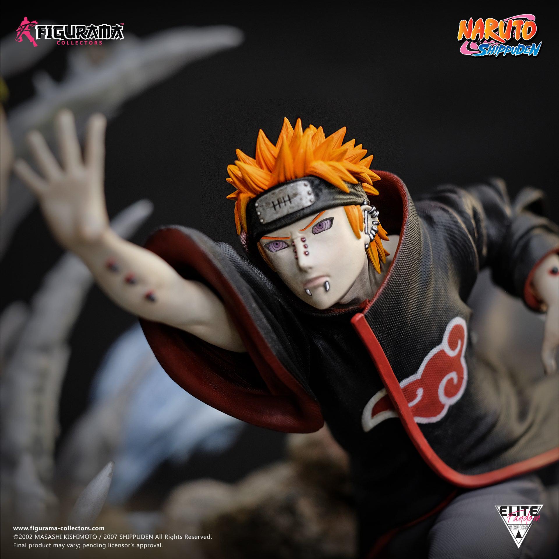 In stock-Naruto vs Pain Elite Fandom 1/6 Scale Statue(GK)  (Licensed) -Figurama Collectors