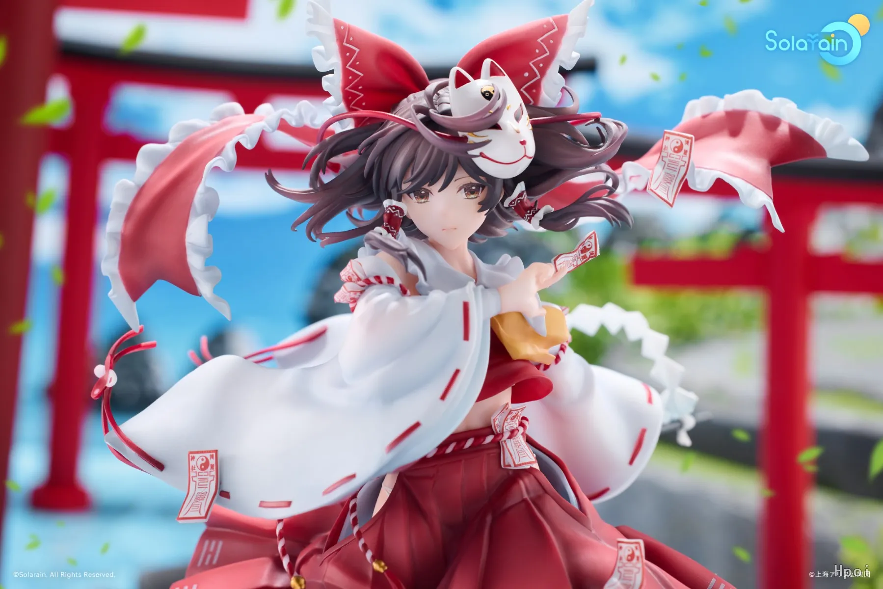 In stock-Touhou Project Hakurei Reimu 1/7 Wonderful Shrine Maiden of Paradise ver. (Licensed) Statue GK-Solarain Toys-KWII-GK