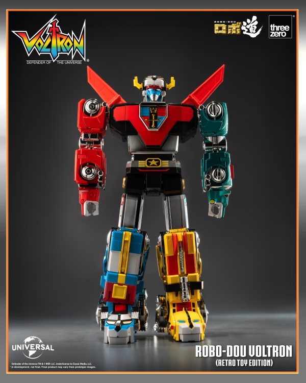Voltron: Defender of the Universe Voltron Action Figure (Licensed)-Threezero  Pre-sale