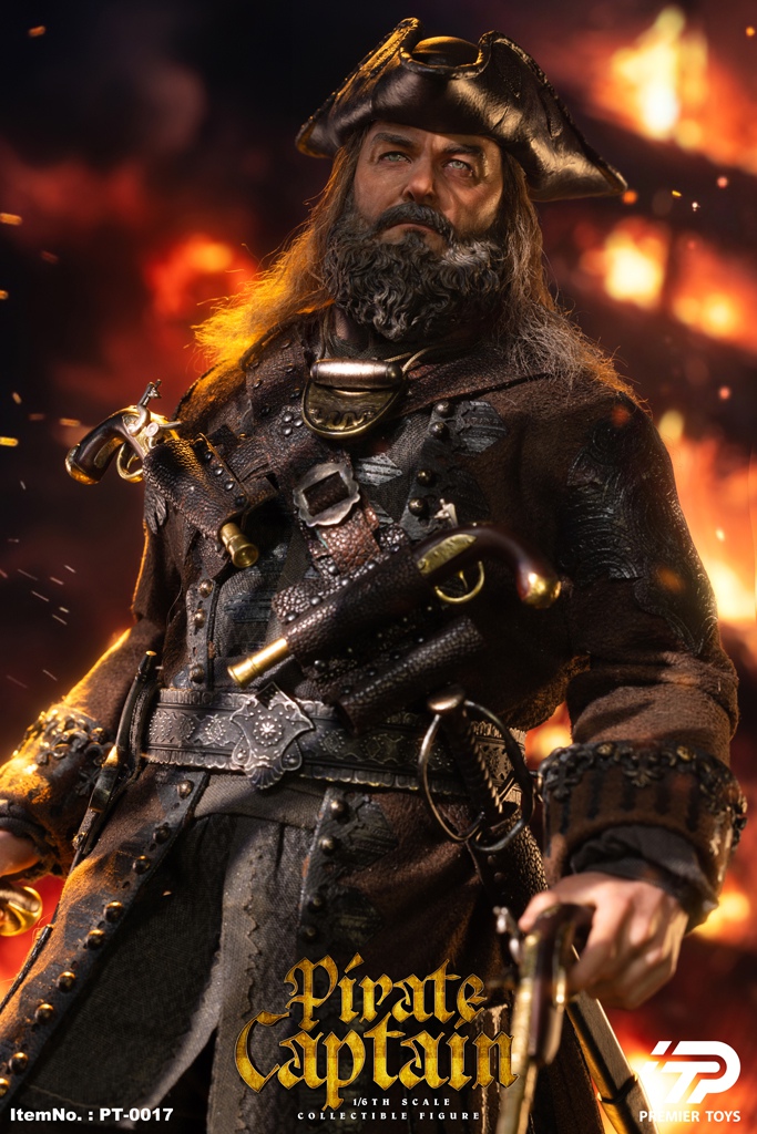 Original 1/6 Pirate Captain PT-0017Action Figure (Licensed)-Premier Toys Pre-sale
