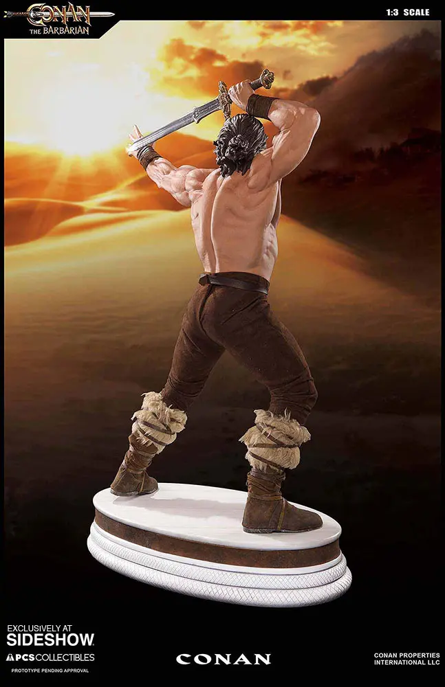 In stock-Sideshow Collectibles & PCS Collectibles - Conan the Barbarian (Licensed)  Statue (GK)