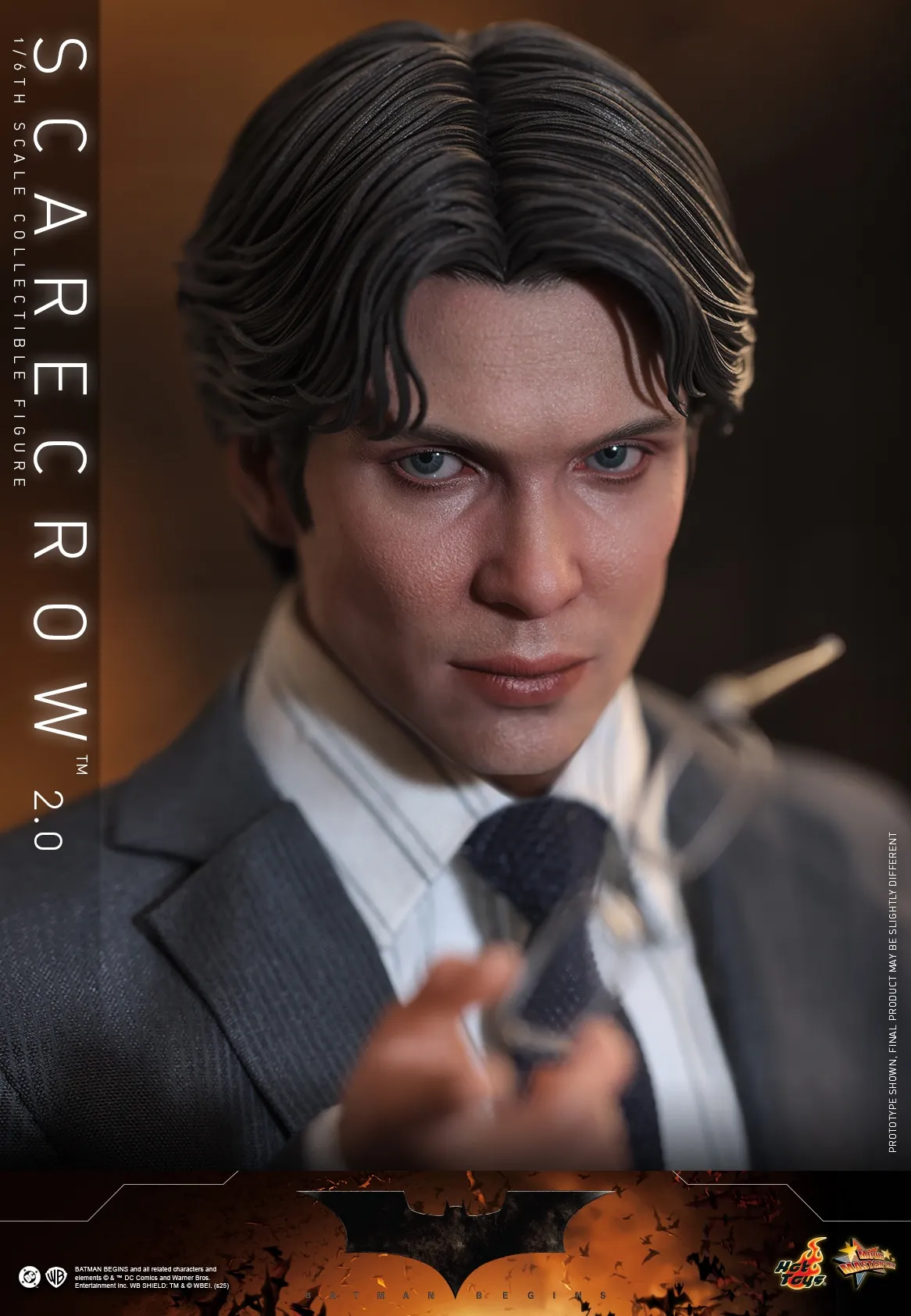  Scarecrow 2.0 Batman Begins 1/6 Scale Collectible Action Figure MMS801 (Licensed)-Hottoys 
