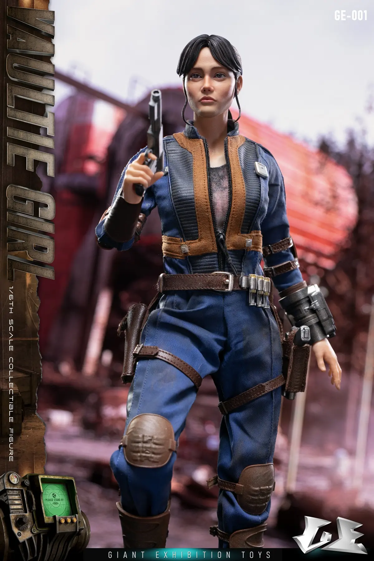 In stock-Giant exhibition toys - 1/6 Collectible Vaultie Girl Action Figure GE-001