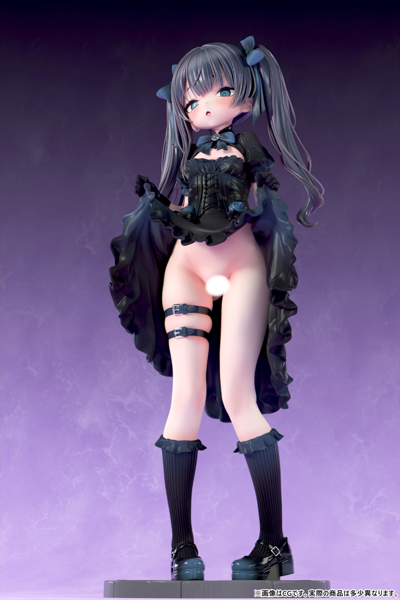  Nikkan Girl Gothic Sisters' Mischief Kurogiri Himeru & Mea 1/5 Scale  Figure Statue GK (Adult 18+)(Licensed)-Insight Studio Pre-sale-KWII-GK