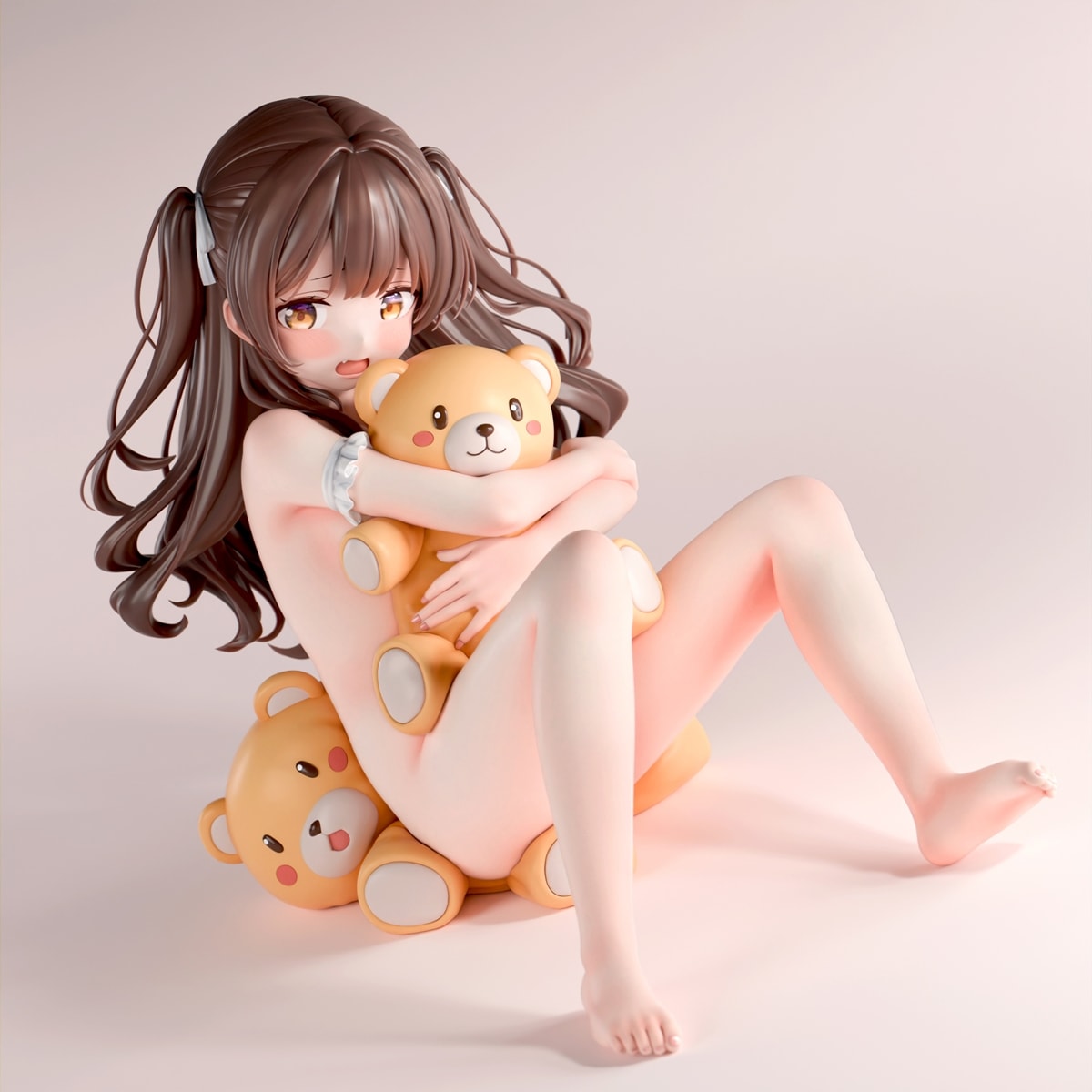 Nikkan Shojo series-Kuma Gyuu Loco Statue GK(Adult 18+)(Licensed)-Insight 