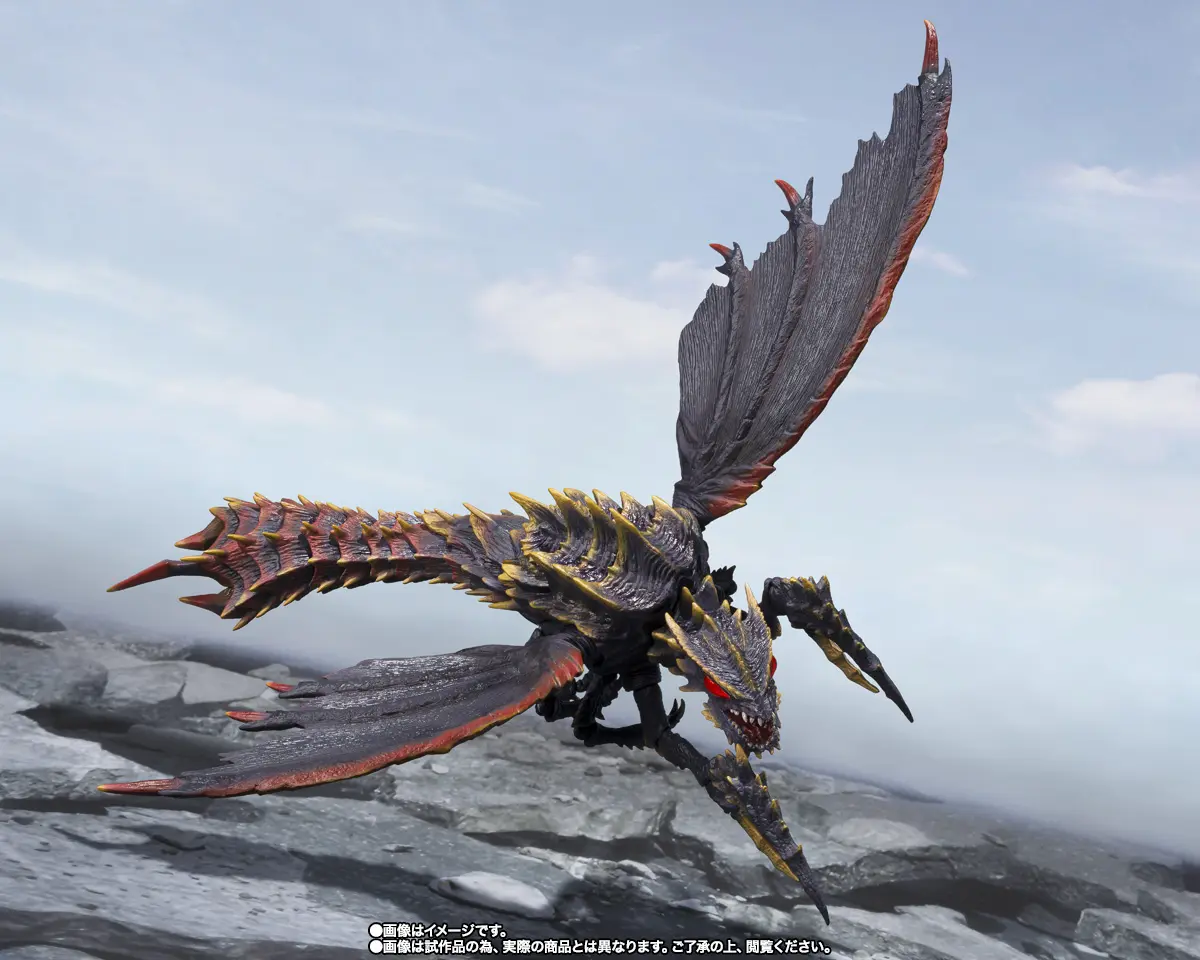 BANDAI SPIRITS - S.H.MonsterArts MEGAGUIRUS EVOLUTION SET (Licensed) Statue 