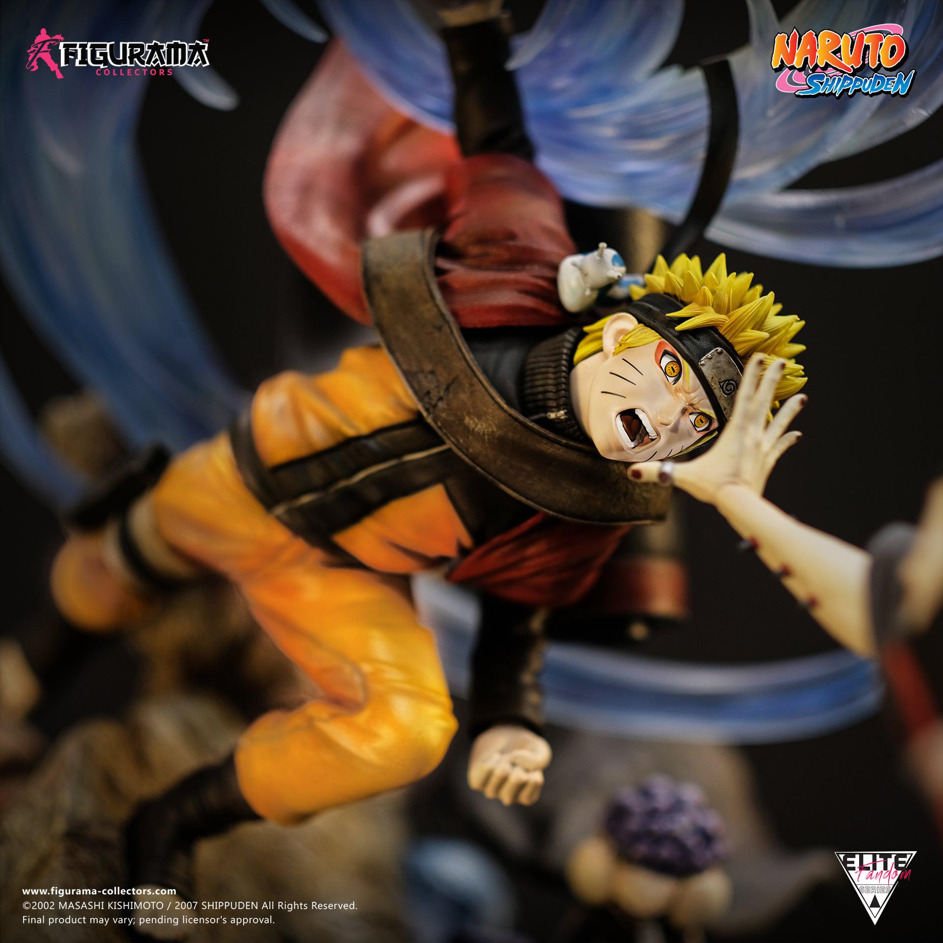 In stock-Naruto vs Pain Elite Fandom 1/6 Scale Statue(GK)  (Licensed) -Figurama Collectors
