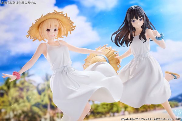Lycoris Recoil Chisato Nishikigi & Takina Inoue White Dress Ver. (Licensed)Statue(GK)-Bell Fine 