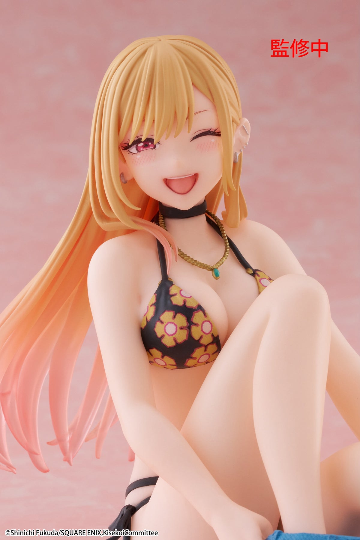 My Dress-Up Darling Desktop Cute Figure Marin Kitagawa Measured Swimsuit Ver. (Licensed) Statue (GK) (Adult 18+)- Taito -KWII-GK