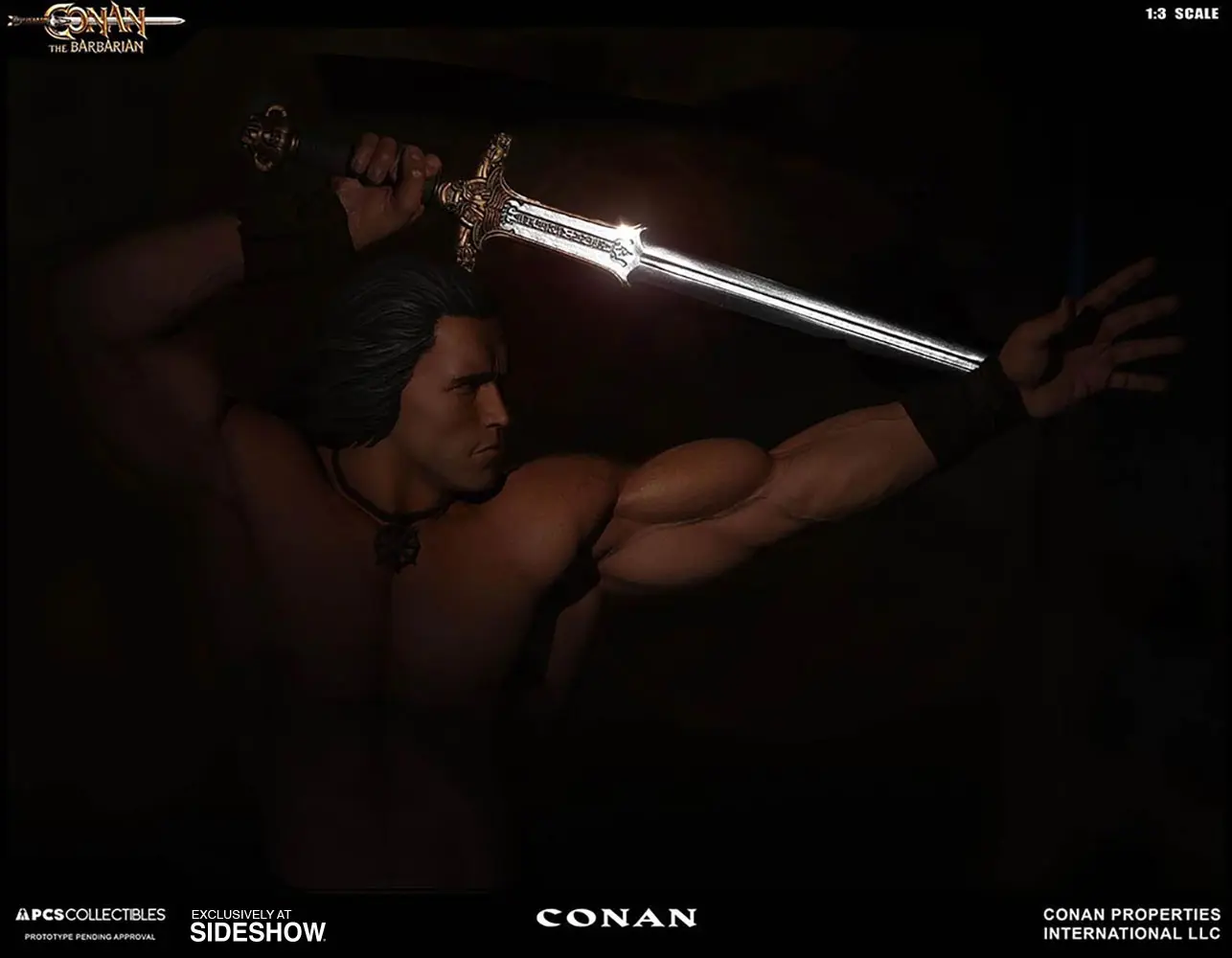 In stock-Sideshow Collectibles & PCS Collectibles - Conan the Barbarian (Licensed)  Statue (GK)
