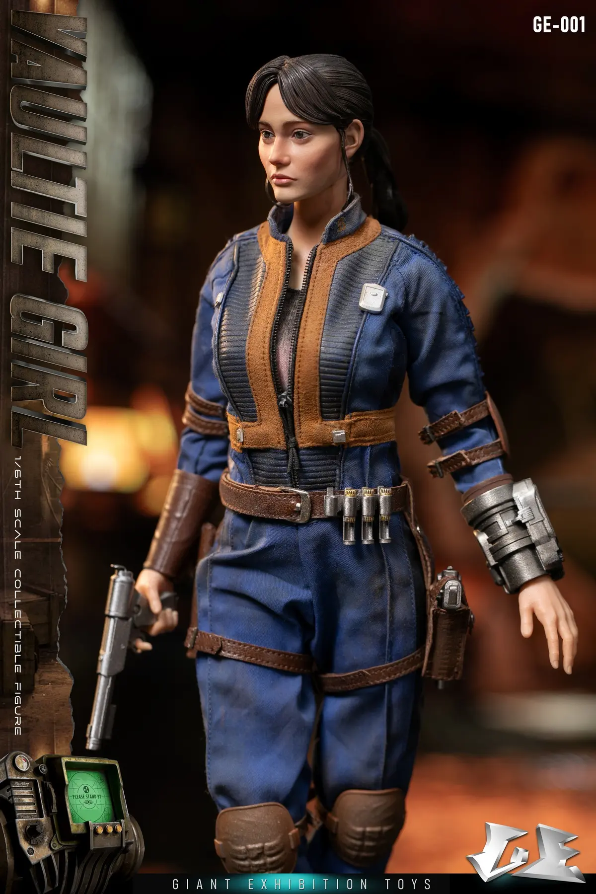 In stock-Giant exhibition toys - 1/6 Collectible Vaultie Girl Action Figure GE-001