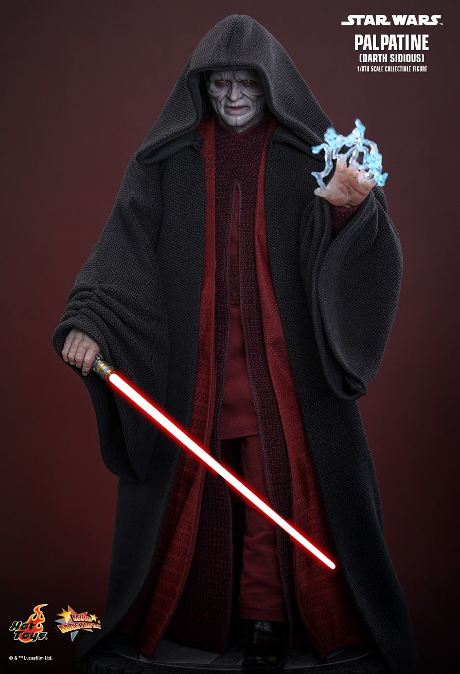 Star Wars: Episode III Revenge of the Sith Palpatine Darth Sidious MMS805 (Licensed) Action Figure-Hottoys Pre-sale-KWII-GK