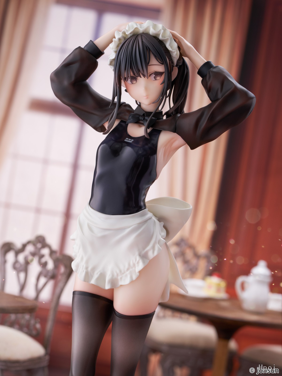 Original Shiori Competition Swimsuit Maid (Licensed)Statue(GK) -KoiKoi 