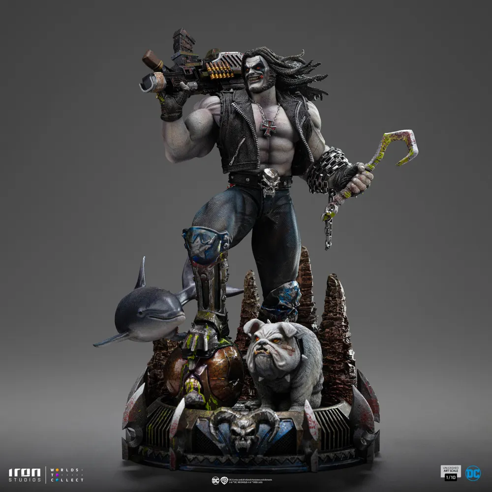 DC Comics Art Scale 1/10 Lobo Unleashed Statue  GK(Licensed) -Iron Studio Pre-sale