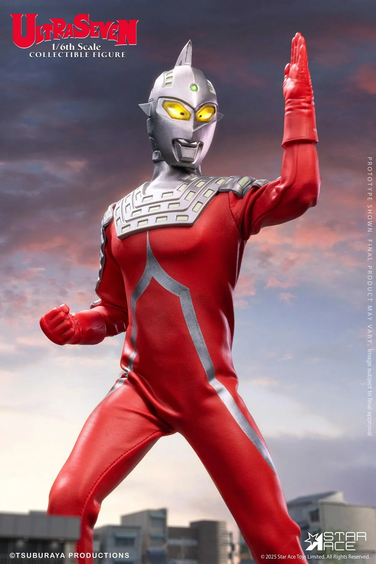ULTRAMAN 1/6 ULTRASEVEN ACTION FIGURE SA0155 & SA0156 (LICENSED)-STAR ACE TOYS  Pre-sale 