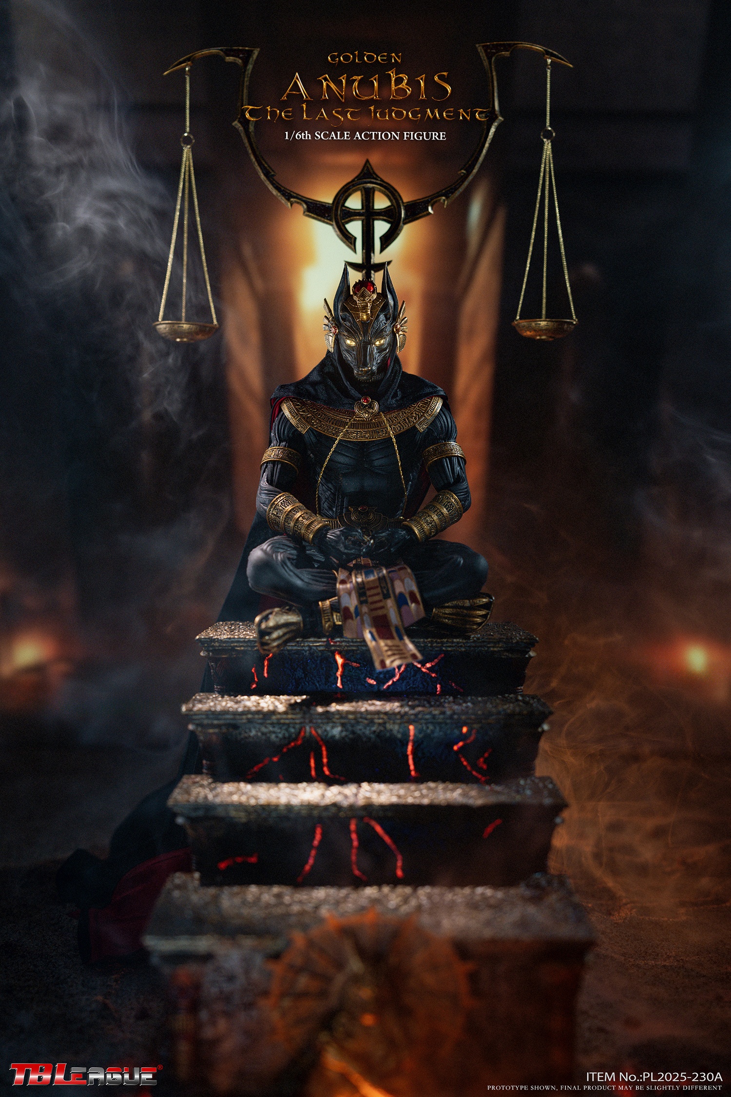 The Last Judgment Anubis 1/6 Scale Action Figure PL2025-230A PL2025-230B (Licensed) Statue(GK)-TBLeague -KWII-GK