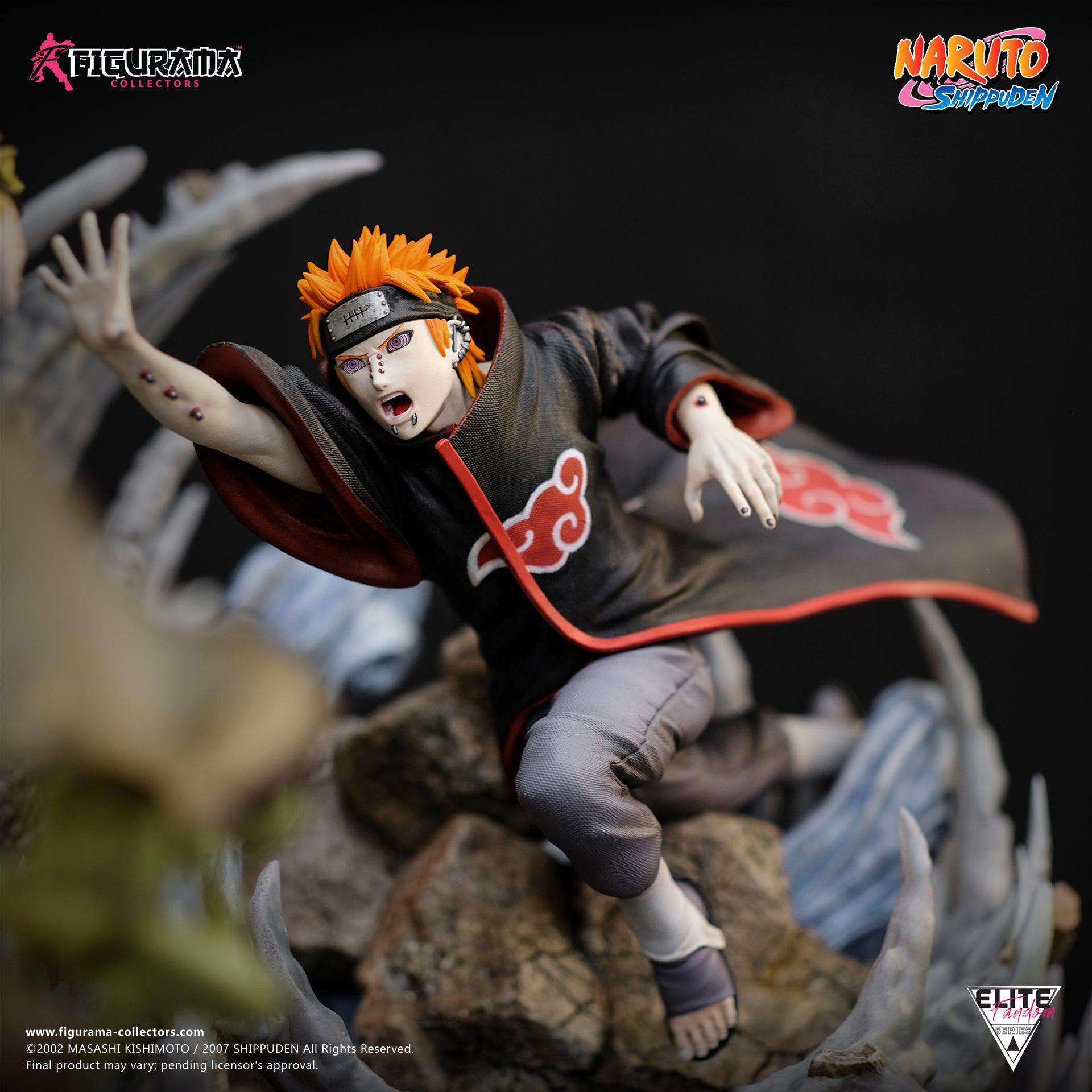 In stock-Naruto vs Pain Elite Fandom 1/6 Scale Statue(GK)  (Licensed) -Figurama Collectors