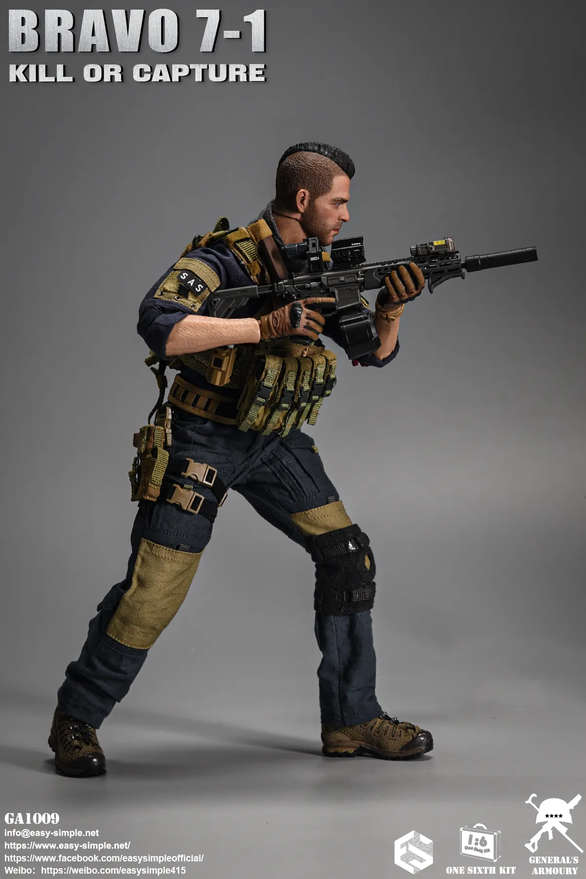  BRAVO 7-1 KILL OR CAPTURE GA1009 (Licensed)Statue(GK) -General's Armoury Studio 