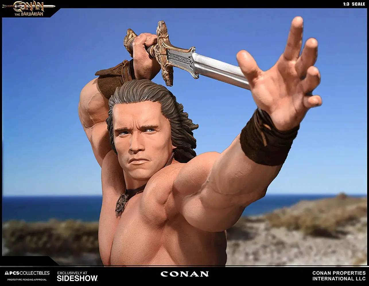 In stock-Sideshow Collectibles & PCS Collectibles - Conan the Barbarian (Licensed)  Statue (GK)
