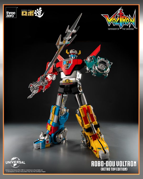 Voltron: Defender of the Universe Voltron Action Figure (Licensed)-Threezero  Pre-sale