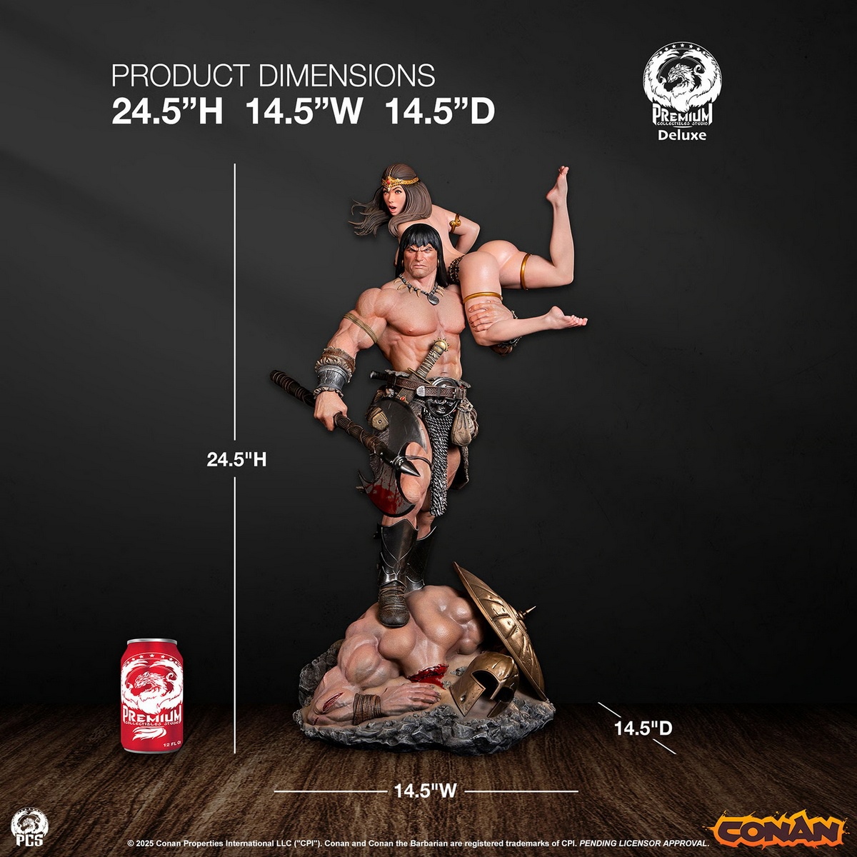 Conan the Barbarian Conan 914529 9145292 (Licensed) 1/4 Statue(GK)- Sideshow Collectibles