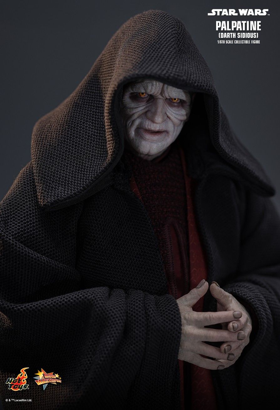 Star Wars: Episode III Revenge of the Sith Palpatine Darth Sidious MMS805 (Licensed) Action Figure-Hottoys Pre-sale-KWII-GK
