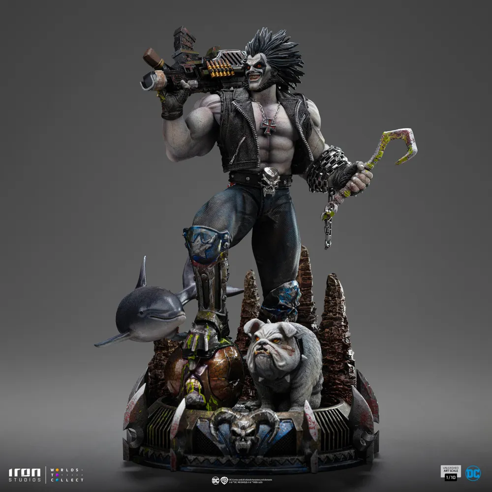DC Comics Art Scale 1/10 Lobo Unleashed Statue  GK(Licensed) -Iron Studio Pre-sale