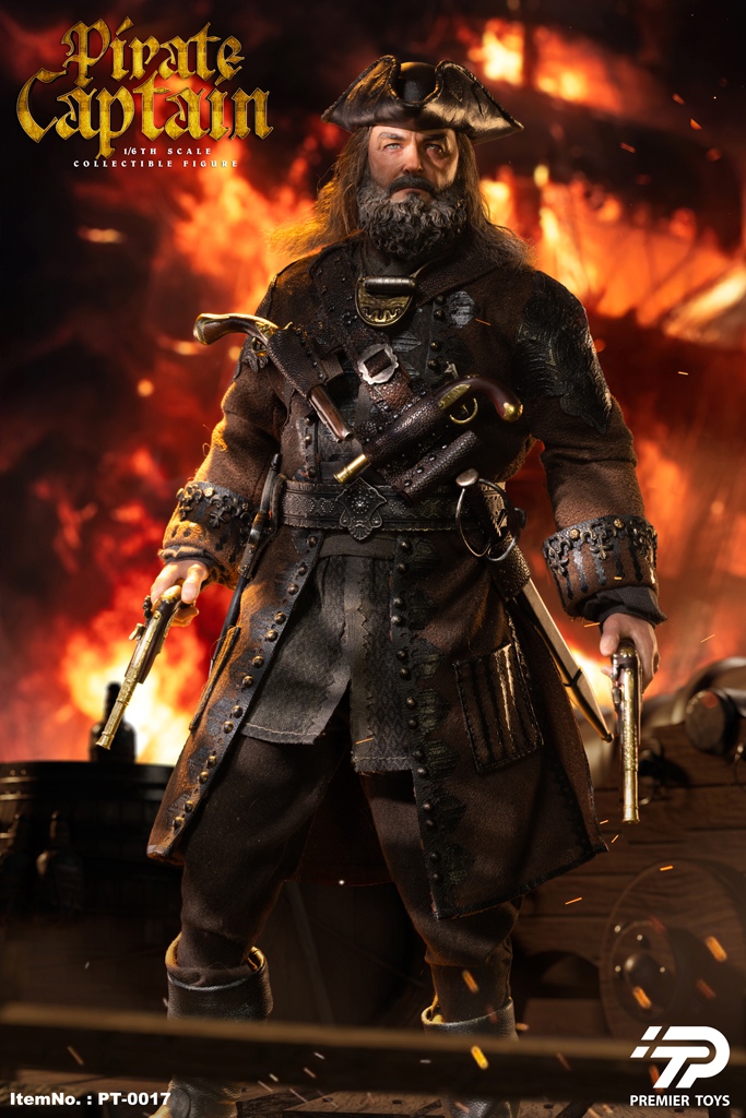 Original 1/6 Pirate Captain PT-0017Action Figure (Licensed)-Premier Toys Pre-sale