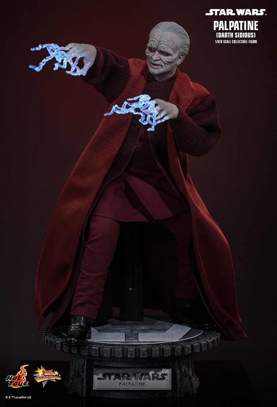 Star Wars: Episode III Revenge of the Sith Palpatine Darth Sidious MMS805 (Licensed) Action Figure-Hottoys Pre-sale-KWII-GK