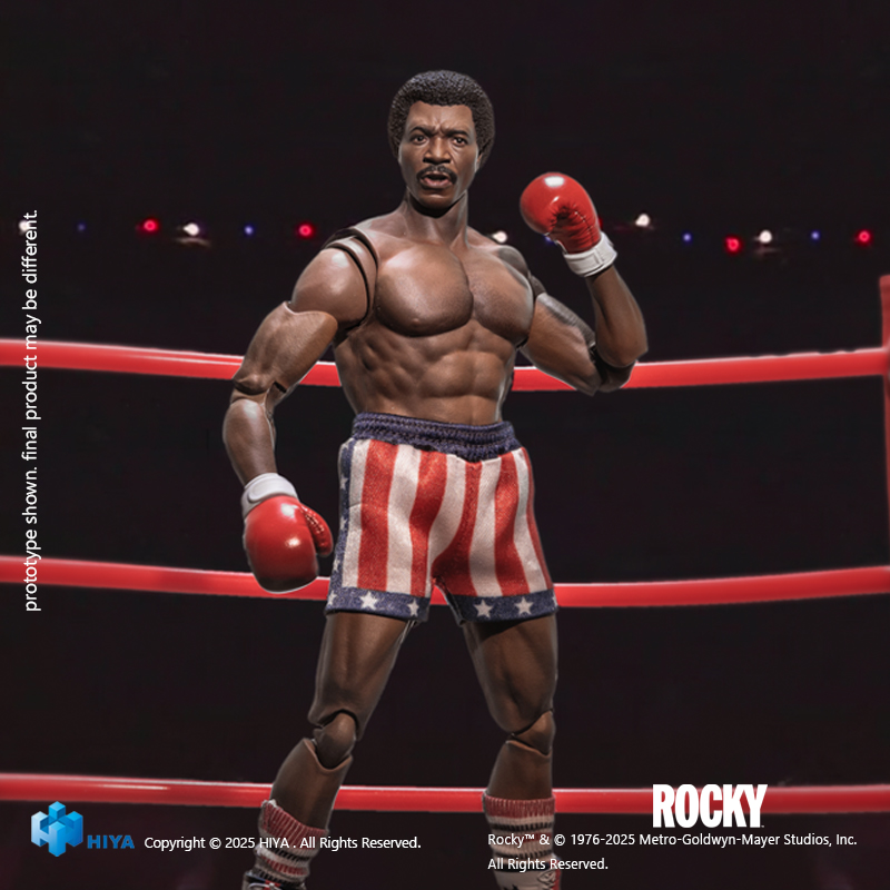 Rocky Apollo Creed 1/12 Scale Action Figure ESR0171 (Licensed) Statue(GK)-HIYA Toys
