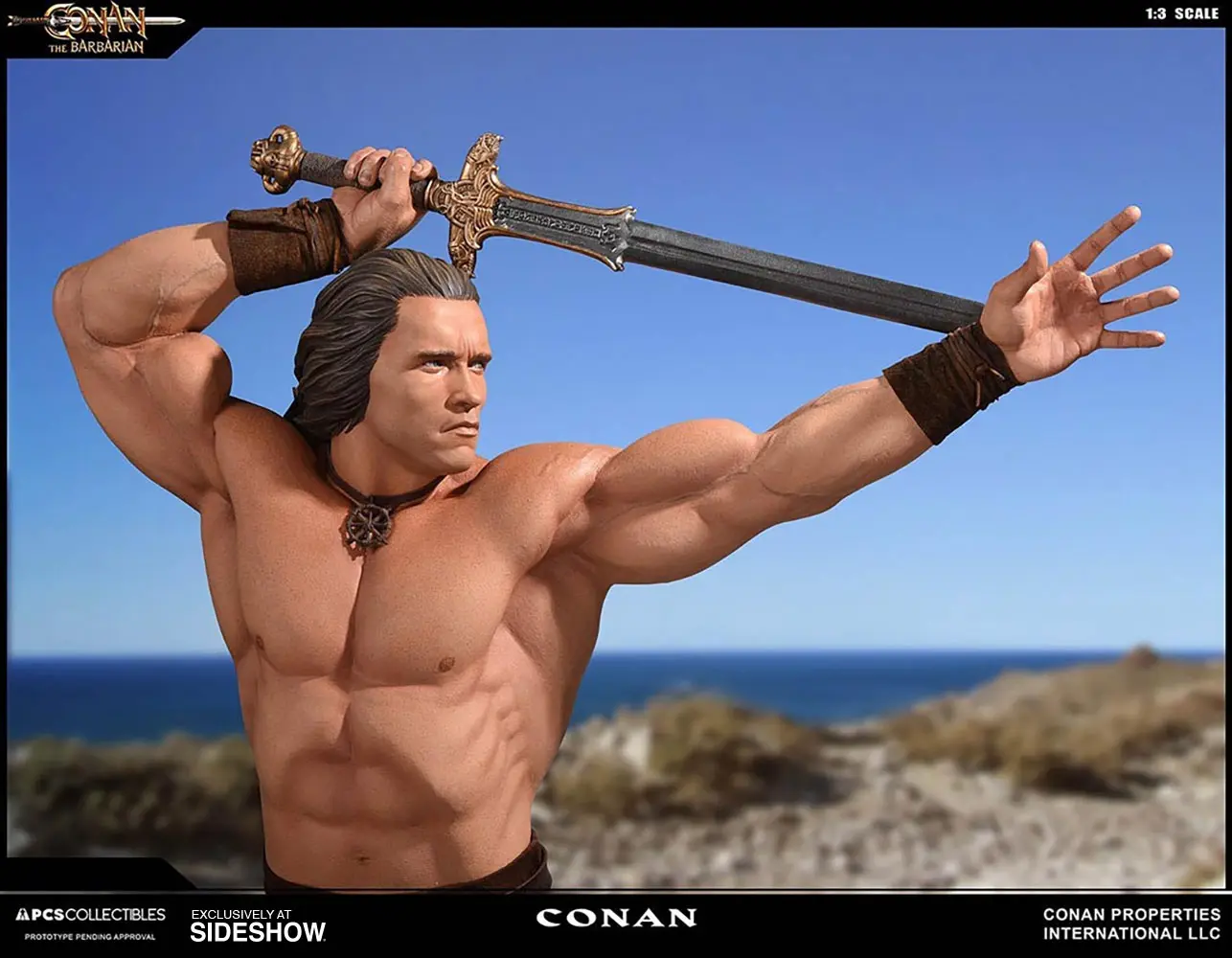 In stock-Sideshow Collectibles & PCS Collectibles - Conan the Barbarian (Licensed)  Statue (GK)
