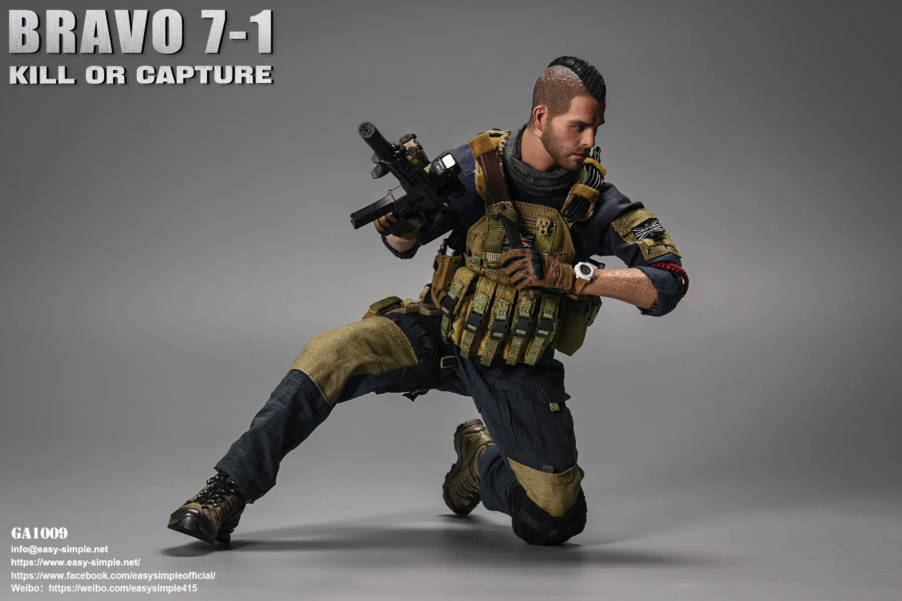  BRAVO 7-1 KILL OR CAPTURE GA1009 (Licensed)Statue(GK) -General's Armoury Studio 