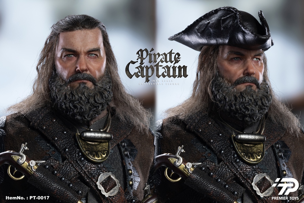 Original 1/6 Pirate Captain PT-0017Action Figure (Licensed)-Premier Toys Pre-sale