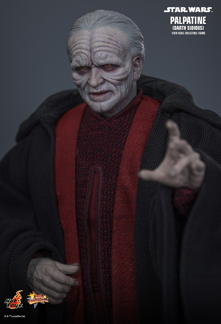Star Wars: Episode III Revenge of the Sith Palpatine Darth Sidious MMS805 (Licensed) Action Figure-Hottoys Pre-sale-KWII-GK