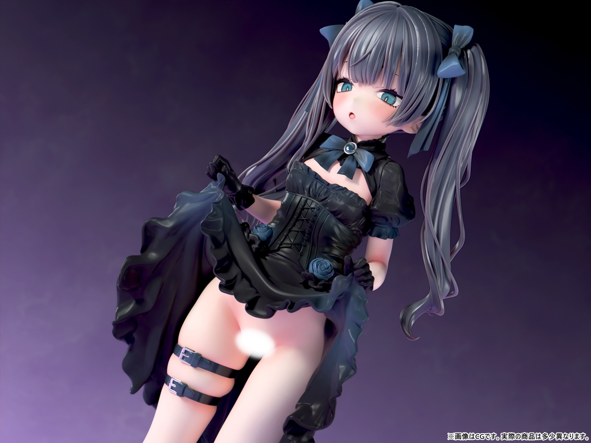  Nikkan Girl Gothic Sisters' Mischief Kurogiri Himeru & Mea 1/5 Scale  Figure Statue GK (Adult 18+)(Licensed)-Insight Studio Pre-sale-KWII-GK