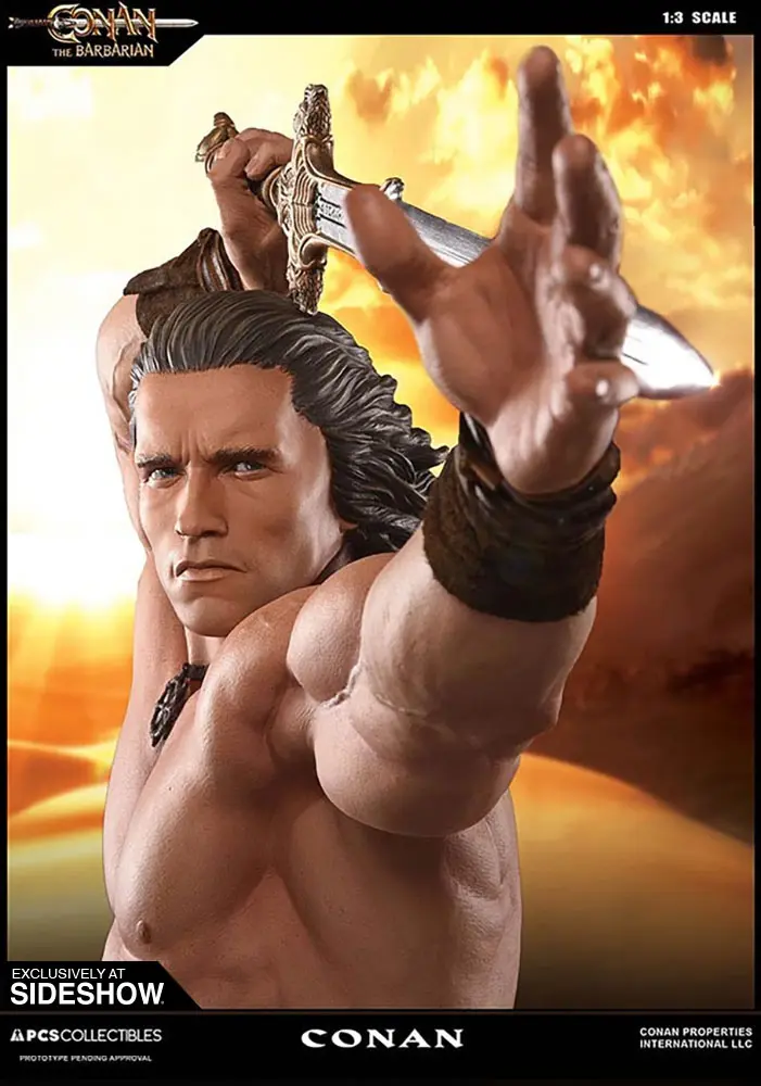 In stock-Sideshow Collectibles & PCS Collectibles - Conan the Barbarian (Licensed)  Statue (GK)