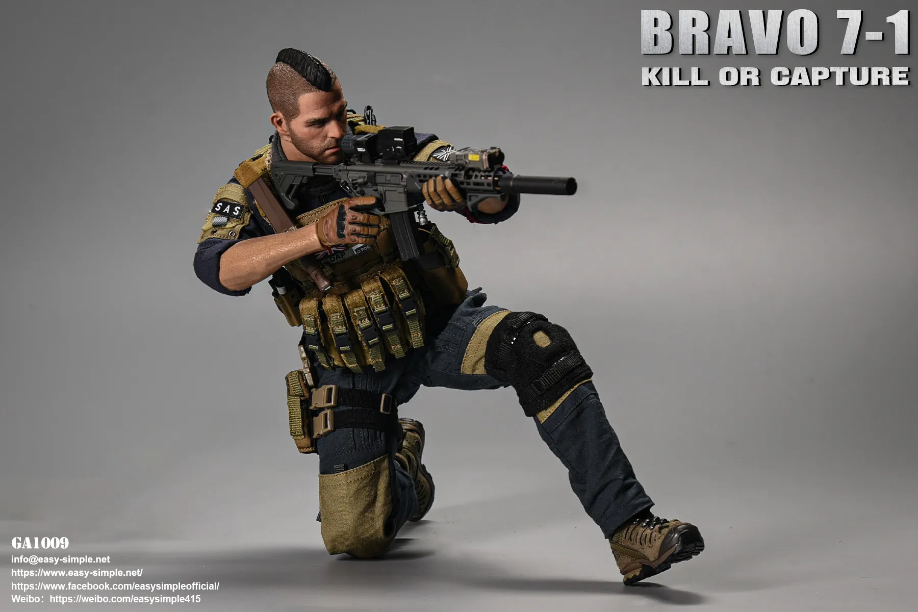  BRAVO 7-1 KILL OR CAPTURE GA1009 (Licensed)Statue(GK) -General's Armoury Studio 