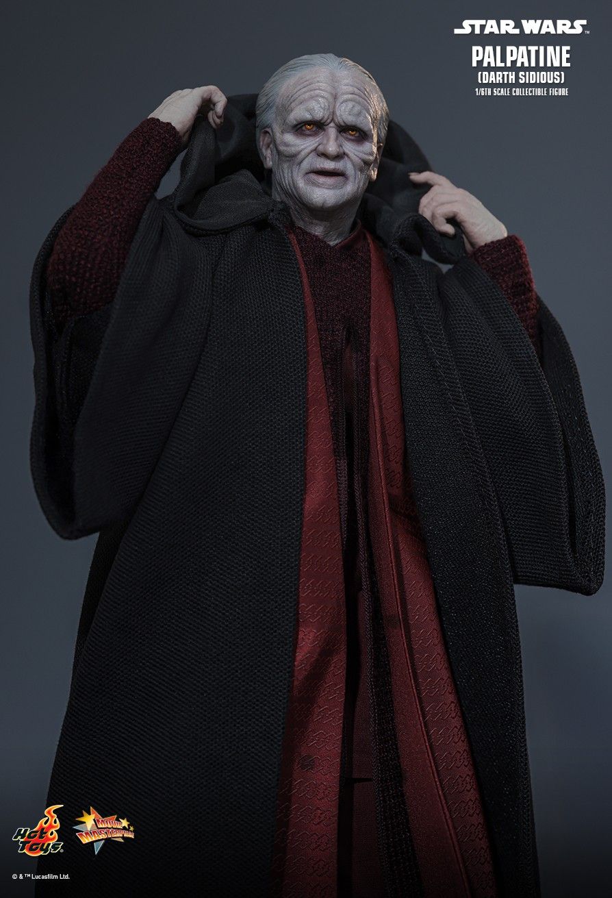 Star Wars: Episode III Revenge of the Sith Palpatine Darth Sidious MMS805 (Licensed) Action Figure-Hottoys Pre-sale-KWII-GK
