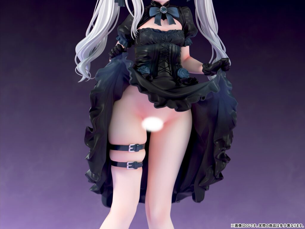  Nikkan Girl Gothic Sisters' Mischief Kurogiri Himeru & Mea 1/5 Scale  Figure Statue GK (Adult 18+)(Licensed)-Insight Studio Pre-sale-KWII-GK