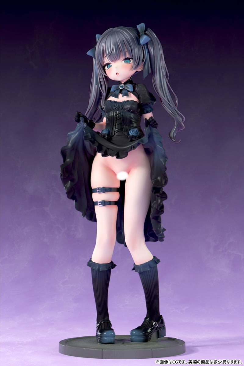  Nikkan Girl Gothic Sisters' Mischief Kurogiri Himeru & Mea 1/5 Scale  Figure Statue GK (Adult 18+)(Licensed)-Insight Studio Pre-sale-KWII-GK