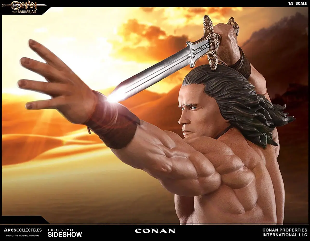 In stock-Sideshow Collectibles & PCS Collectibles - Conan the Barbarian (Licensed)  Statue (GK)