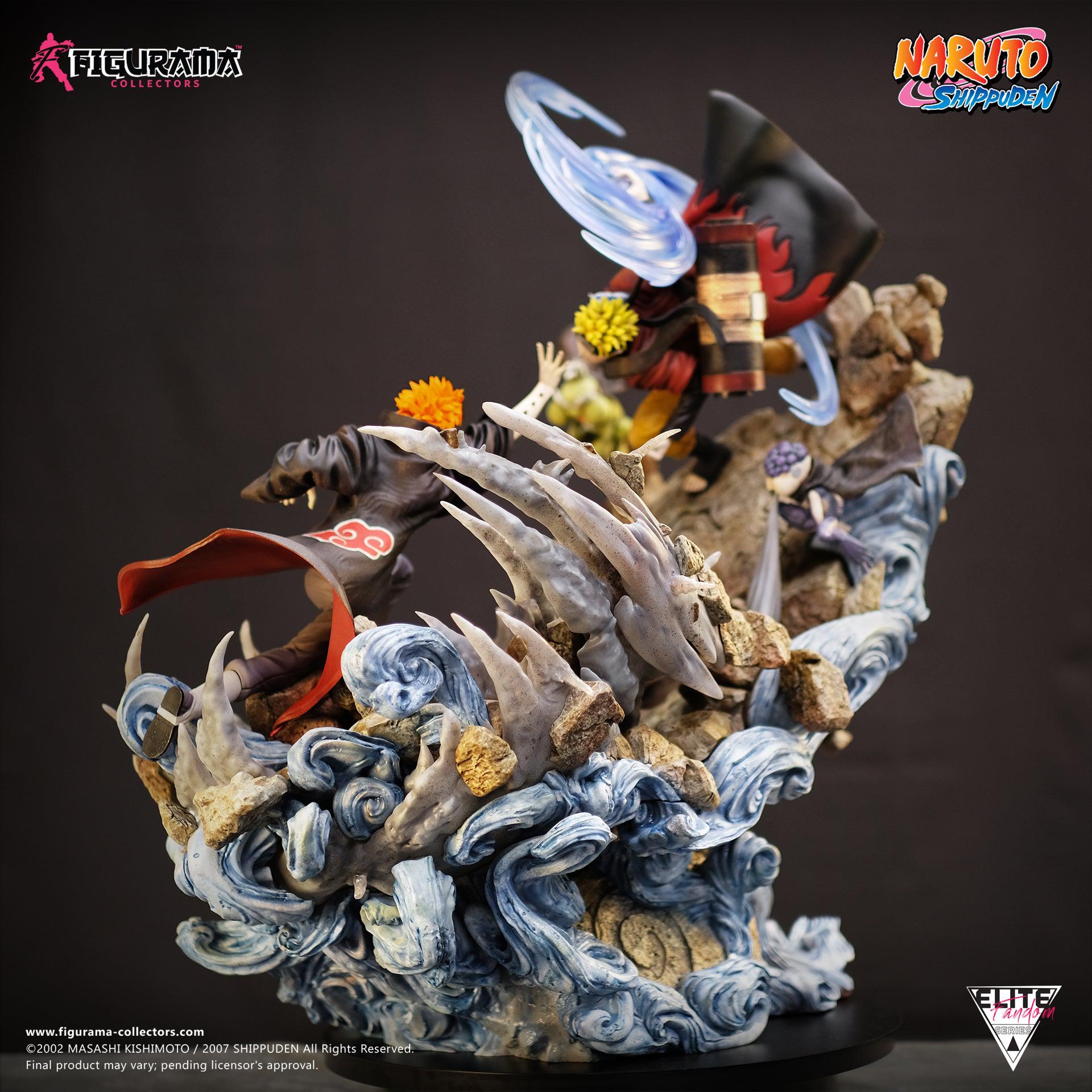 In stock-Naruto vs Pain Elite Fandom 1/6 Scale Statue(GK)  (Licensed) -Figurama Collectors